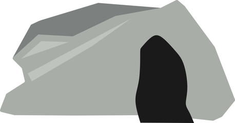 Cave Entrance Illustration