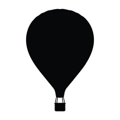 hot air balloon , black and white illustration of vehicles.