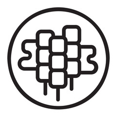 satay line icon