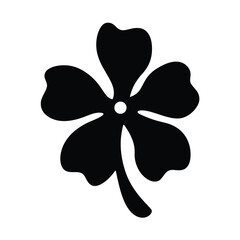 Black and white illustration of impatiens , flower silhouette vector designs.