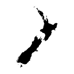 New Zealand Map Glyph