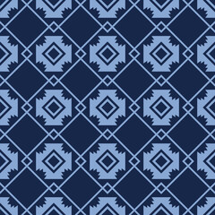 Seamless oriental geometric ethnic pattern for printing