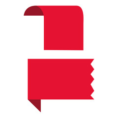 Simple Ribbon Set for Creative Design