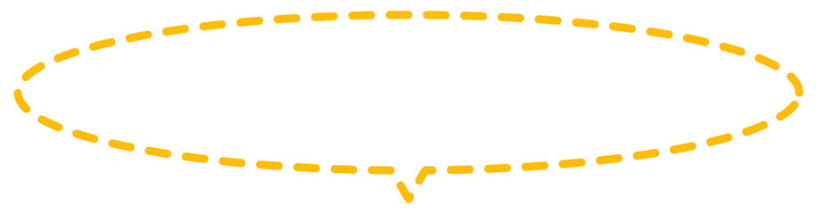 Round Text box with dashed line
