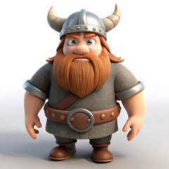 Character Viking Warrior with Axe
