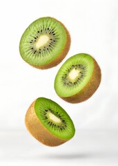 Fototapeta premium kiwi fruit isolated on white