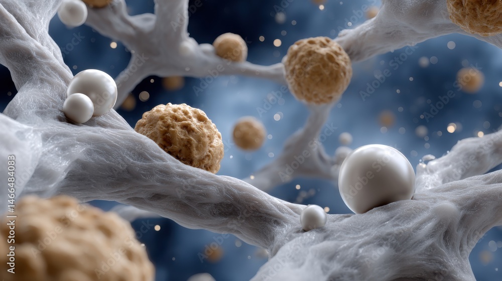 Poster artificial neural system layout rendered in a surreal environment with 4-giixel standard detail, sho
