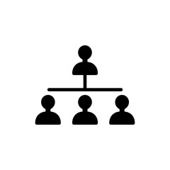 Hierarchy Forming Upward Tree Shape