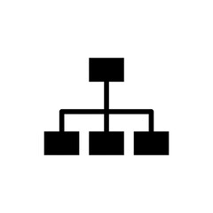 Hierarchy Chart Forming Puzzle Edge