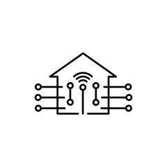 House with Signals to Internal Devices