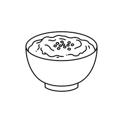 Large Serving of Tamagodon with Egg Custard and Onions in Japanese Cuisine