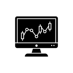 Monitor Displaying Stock Prices