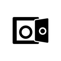 Vault Floor Opening with Coin - Financial Security and Asset Storage