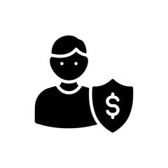 User Profile with Dollar Shield for Personal Finance Protection and Security