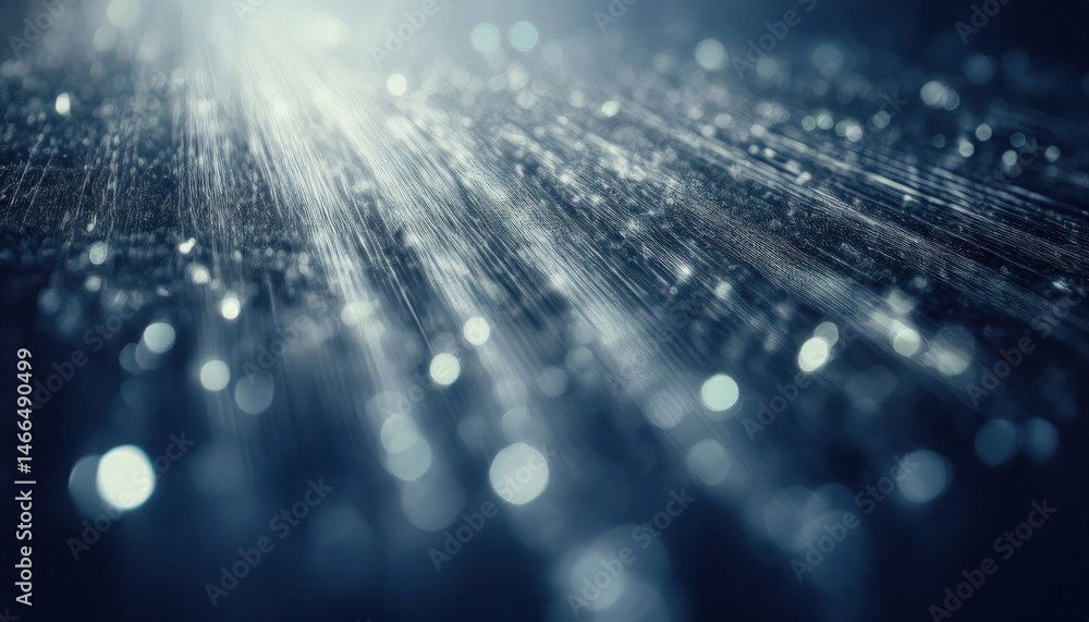 Aufkleber abstract macro of glittering bokeh lights on dark textile surface for luxury web design, branding ba