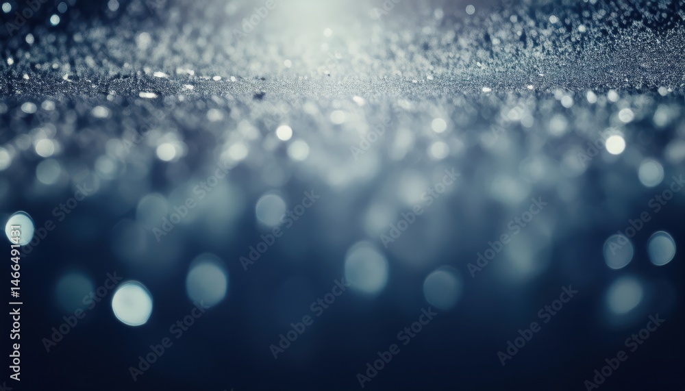 Poster abstract macro of glittering bokeh lights on dark textile surface for luxury web design, branding ba