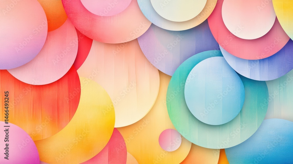 Aufkleber colorful pattern background with soft texture and gradients in vibrant modern hues