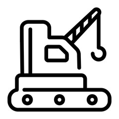 lifter Line Icon