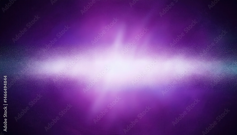 Poster radiant purple light burst with glowing center and textured halftone gradient for futuristic web design, print media, or branding backdrop

