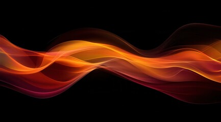 Abstract fiery waves (1)
