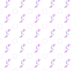 seamless pattern with Jellyfish