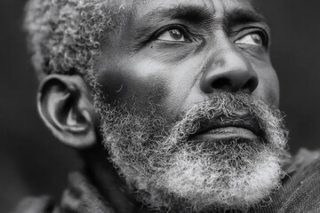 Obraz premium hajj pilgrim face emotion prayers near kaaba