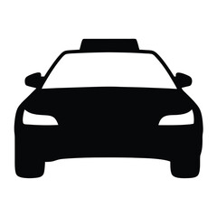 police car , black and white illustration of vehicles.