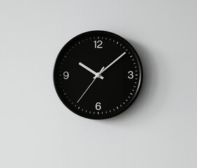 clock on wall