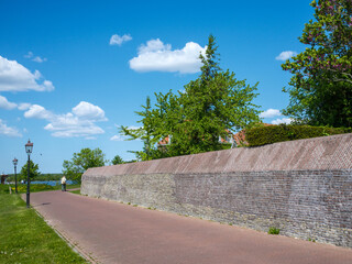 Wellenpad in Harderwijk , Gelderland province, The Netherlands, , Stadsmuur, Citywall