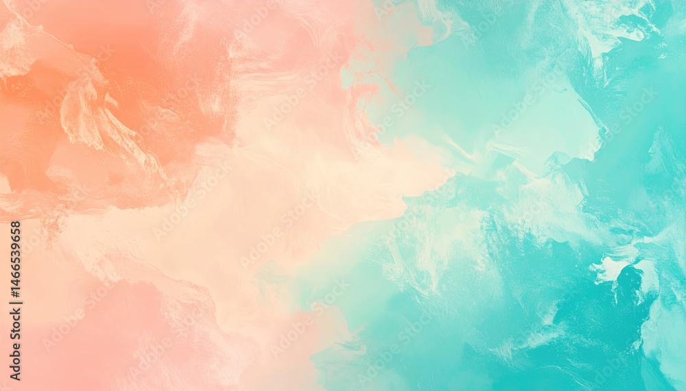 Poster abstract colorful swirling patterns digital art modern aesthetic soft gradients close-up view creati