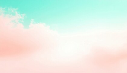 Serene sunrise over clouds tranquil skies digital art dreamlike environment aerial view peaceful concept