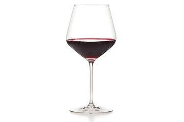 Glass of red wine