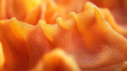 Textured Orange Surface: An Up-Close Look at Natural Patterns and Details