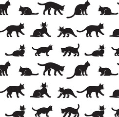Cute Sitting Cat Silhouette

Black Cat Halloween Vector

Playful Kitten Outline Design

Sleeping Cat Minimalist Vector

Cat & Moon Silhouette Scene