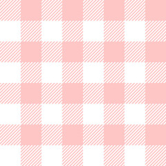 Pink and white checkered pattern