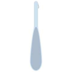 Shoe horn for boots vector cartoon illustration isolated on a white background.