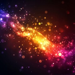 Bright Abstract Festive Background, Generative AI