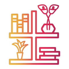 decoration Line Gradient Icon