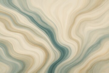 Luxury Abstract Fluid Marble Texture Background in Beige, Cream, and Teal – Elegant Organic Pattern for Branding, Web Design, Marketing, and Social Media