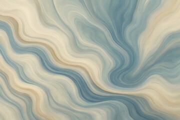 Luxury Abstract Marble Wave Background – High-Resolution Organic Fluid Texture in Blue, Beige, and Gray for Elegant Branding, Web Design, and Marketing Projects