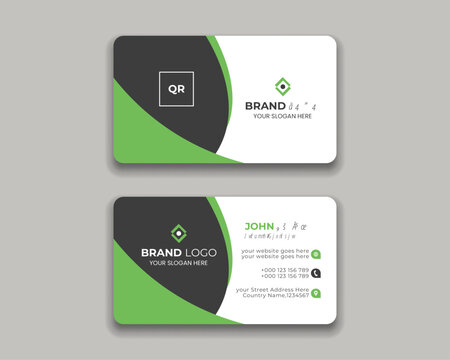 Modern business card  Corporate Professional.