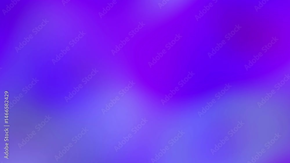 Poster Colourful digital gradient background animation in 4k. Loop blue and electric blue gradient background