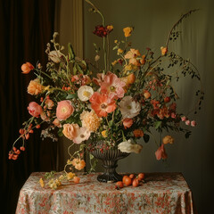 flowers of various colors beautiful picture for spring