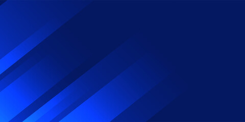 Fototapeta premium Abstract blue background. Modern simple blue geometric design. Minimal shapes. Suit for booklet, brochure, banner, poster, website, flyer, cover, corporate, backdrop