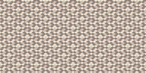 Abstract seamless geometric pattern. Neutral beige and brown tones create a subtle yet sophisticated design, perfect for backgrounds, textiles, or website design.