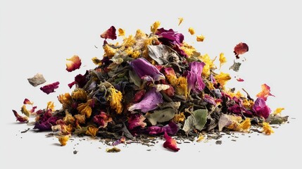 Vibrant Floral Herbal Tea Blend