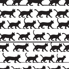 Curious Cat Sitting Silhouette

Playful Kitten Vector Design

Sleeping Cat on Windowsill Silhouette

Cat Stretching Silhouette Art

Elegant Cat Profile Vector