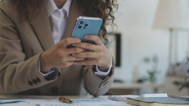 Accounting company provide finance and taxation planning for profitable cash flow, Auditor and accountant team working in office, analyze financial data and accounting record with calculator.Insight