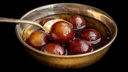 Obraz premium Scrumptious Gulab Jamun Dessert