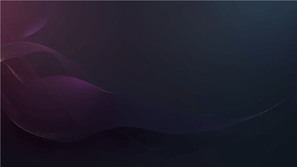 Abstract dark blue motion blur creates a textured abstract design with dark space